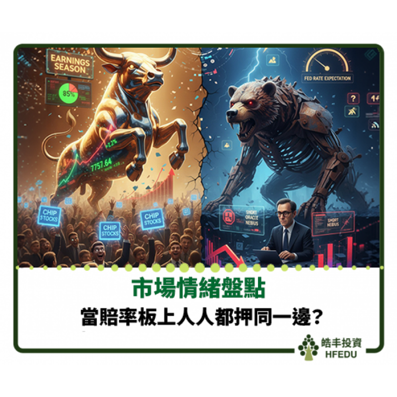 【市場情緒盤點:當賠率板上人人都押同一邊】
